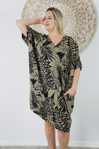 Resort Dress "Betelnut"