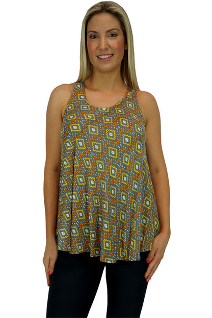 Rose Top "Dimple" Print