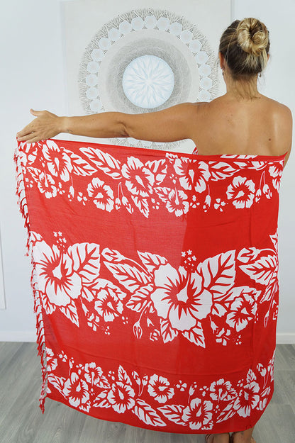 "Big Flower" Sarong