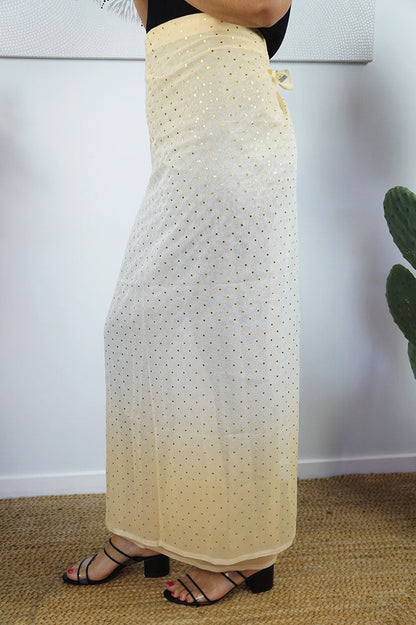 Polka Dot Polyester Sarong