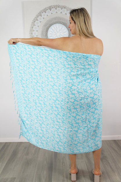 "Gardenia" Sarong