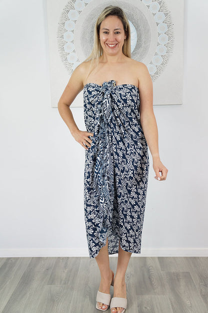 "Gardenia" Sarong
