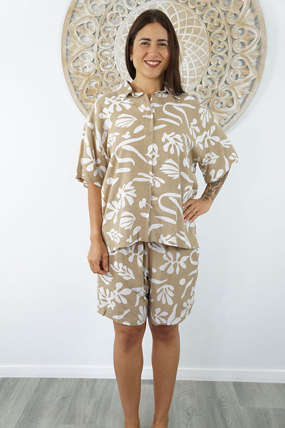 Abbey Shirt & Summer Short "Jellyfish"