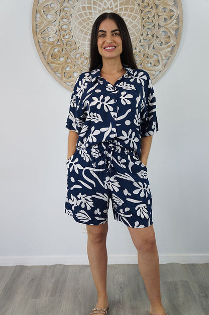 Abbey Shirt & Summer Short "Jellyfish"