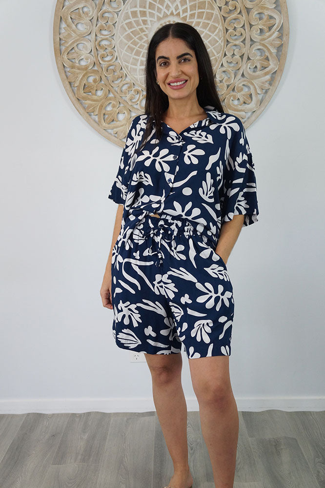 Abbey Shirt & Summer Short "Jellyfish"