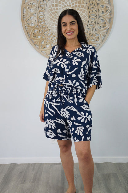 Abbey Shirt & Summer Short "Jellyfish"