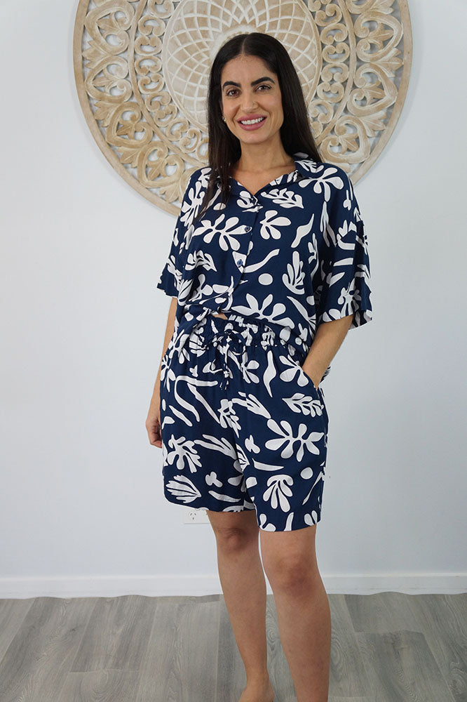 Abbey Shirt & Summer Short "Jellyfish"