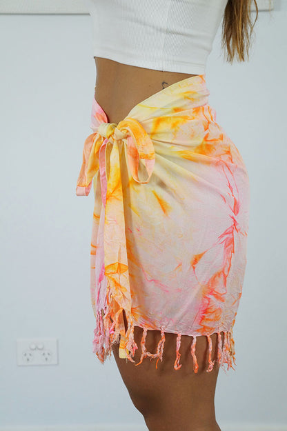 Fluro Short Bikini Tie