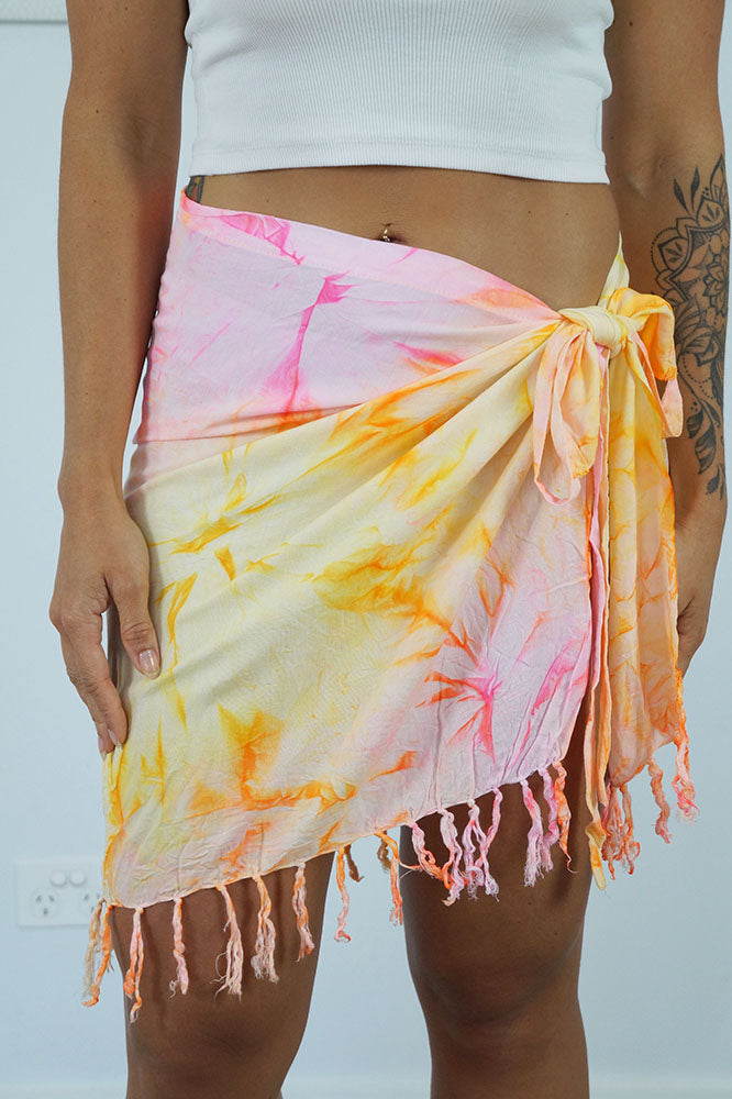 Fluro Short Bikini Tie