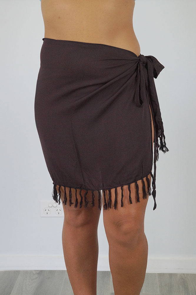 Plain Short Bikini Tie