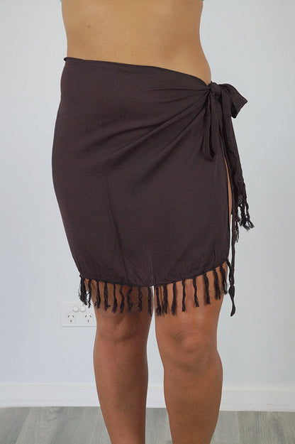 Plain Short Bikini Tie