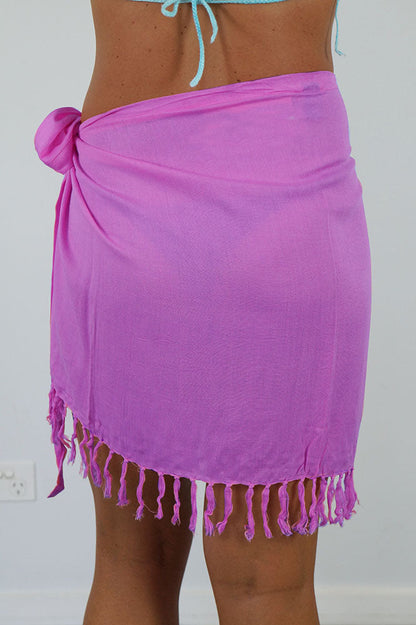 Plain Short Bikini Tie