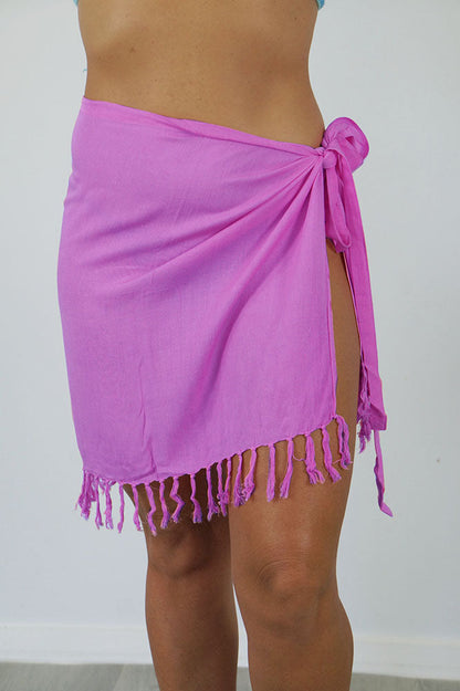 Plain Short Bikini Tie