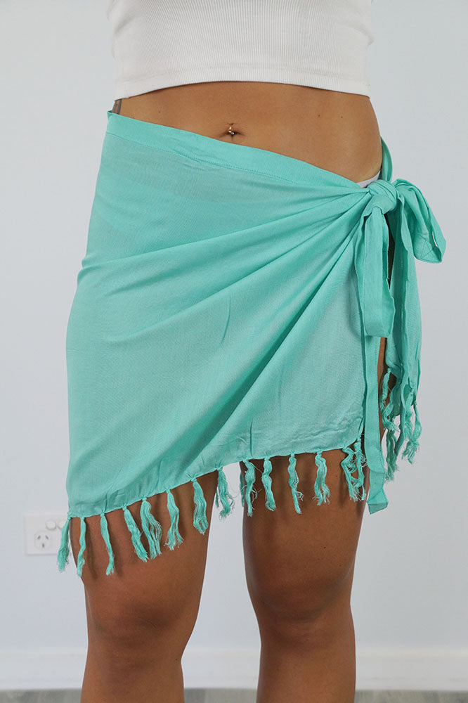 Plain Short Bikini Tie