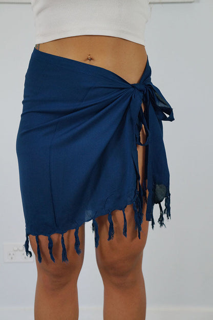 Plain Short Bikini Tie