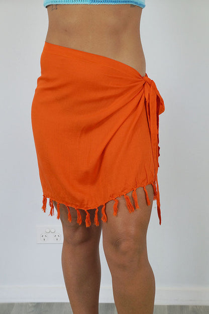 Plain Short Bikini Tie