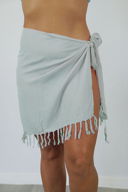 Plain Short Bikini Tie