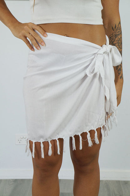 Plain Short Bikini Tie