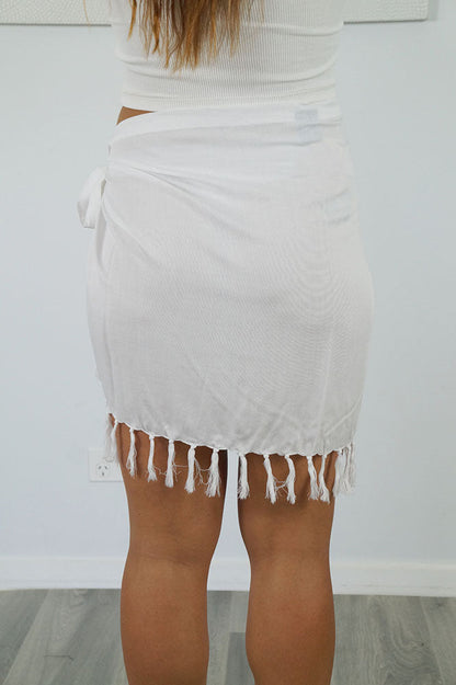 Plain Short Bikini Tie