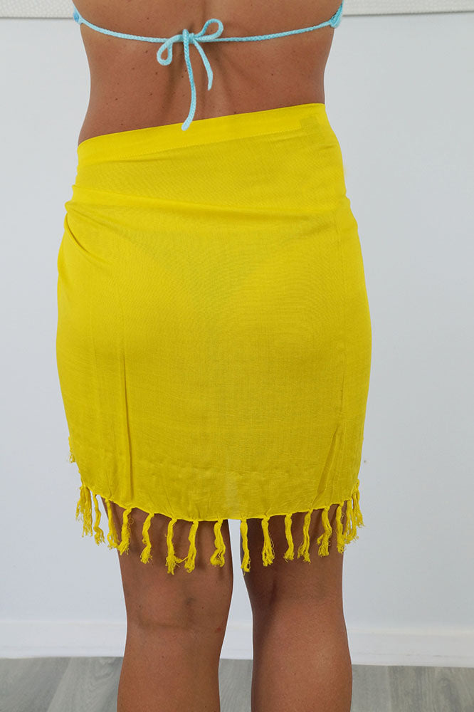 Plain Short Bikini Tie