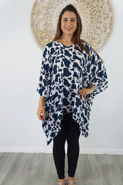 Short Tunic "Abstract Animal"