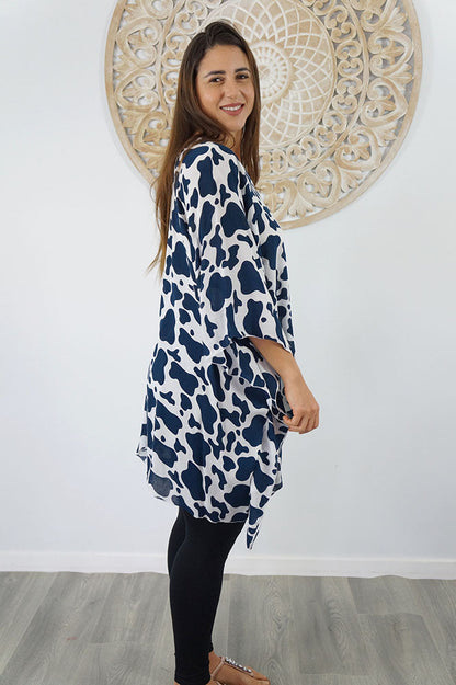 Short Tunic "Abstract Animal"
