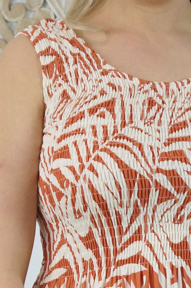 Singlet Smock Dress "Amazon"