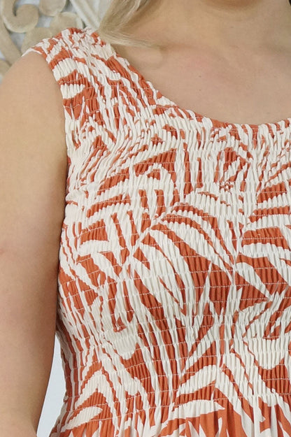 Singlet Smock Dress "Amazon"