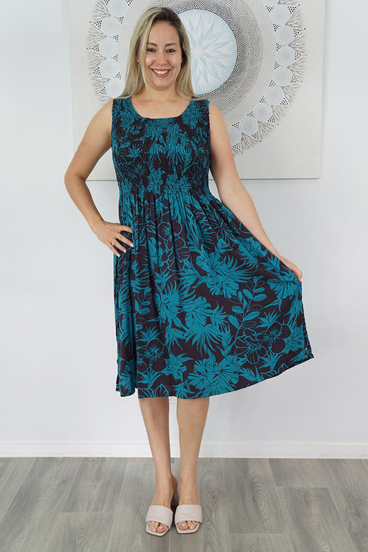 Singlet Smock Dress "Honolulu"