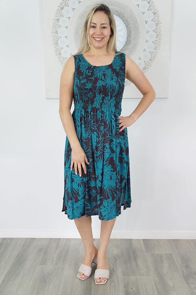 Singlet Smock Dress "Honolulu"