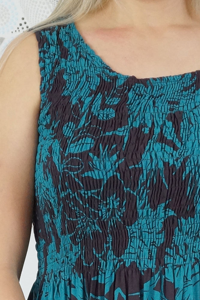 Singlet Smock Dress "Honolulu"