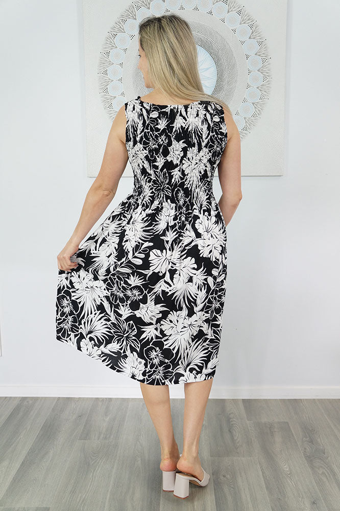 Singlet Smock Dress "Honolulu"