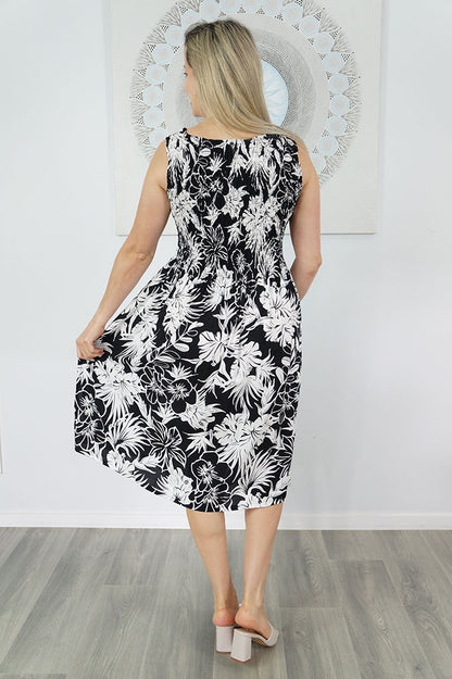 Singlet Smock Dress "Honolulu"