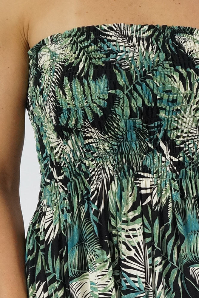 Smock Dress "Tree Fern"