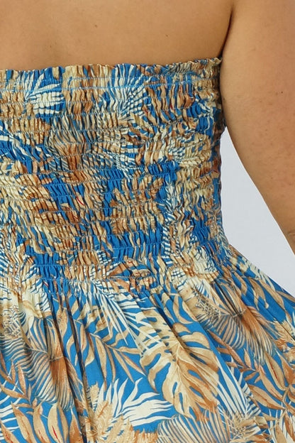 Smock Dress "Tree Fern"