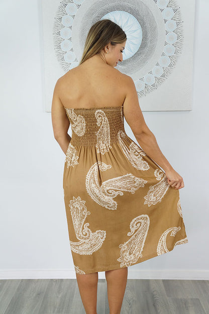 Smock Dress "Tree Of Life"