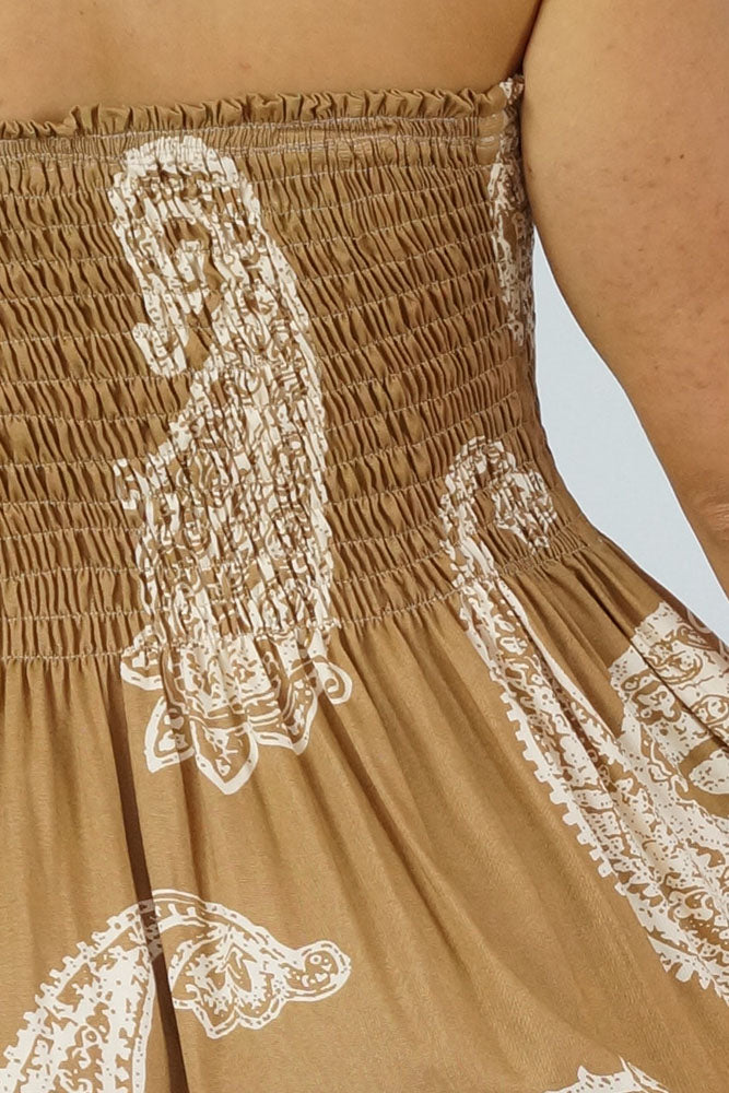 Smock Dress "Tree Of Life"