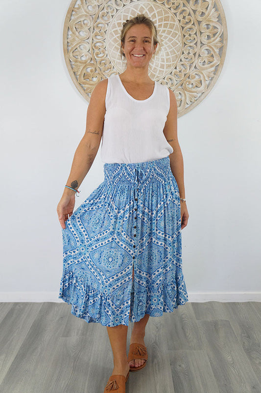 Tangelo Skirt "Geo Crossover"