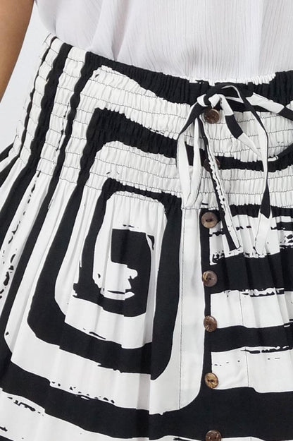 Tangelo Skirt "Pathways"