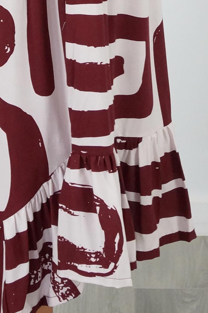 Tangelo Skirt "Pathways"
