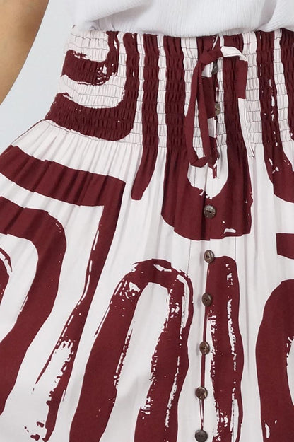Tangelo Skirt "Pathways"