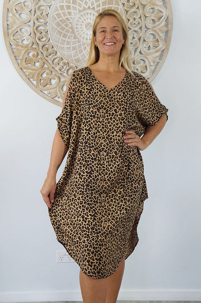 Tea Tree Dress "Baby Cheetah"