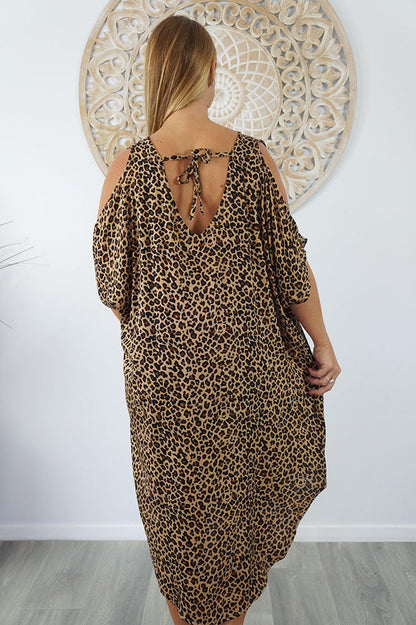 Tea Tree Dress "Baby Cheetah"