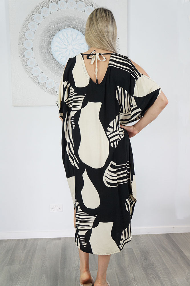 Tea Tree Dress "Footprints"