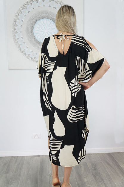Tea Tree Dress "Footprints"