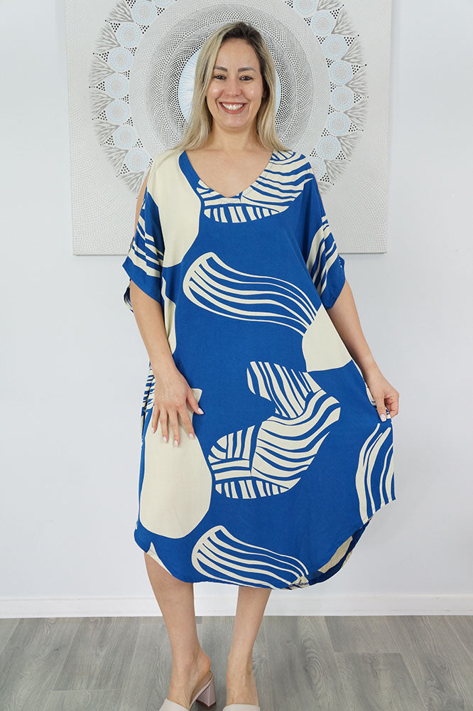 Tea Tree Dress "Footprints"