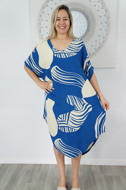 Tea Tree Dress "Footprints"