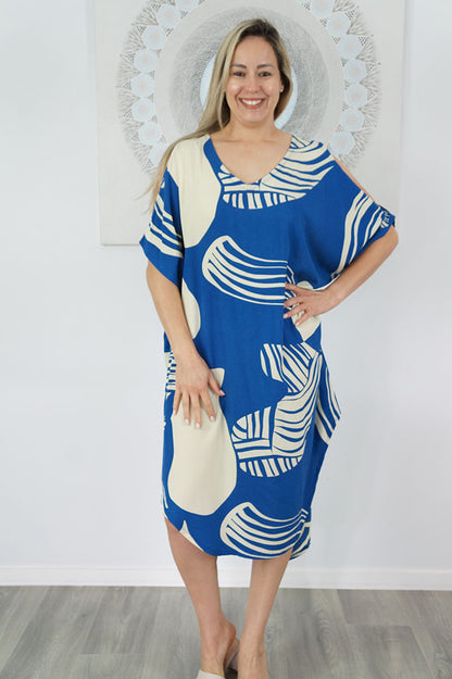Tea Tree Dress "Footprints"