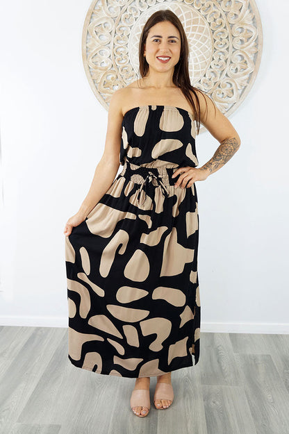 Tube Dress "Abstract Geo"