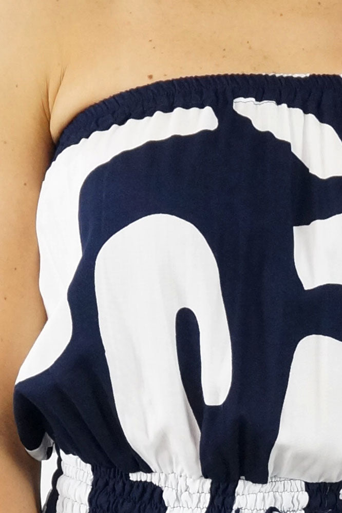 Tube Dress "Abstract Geo"